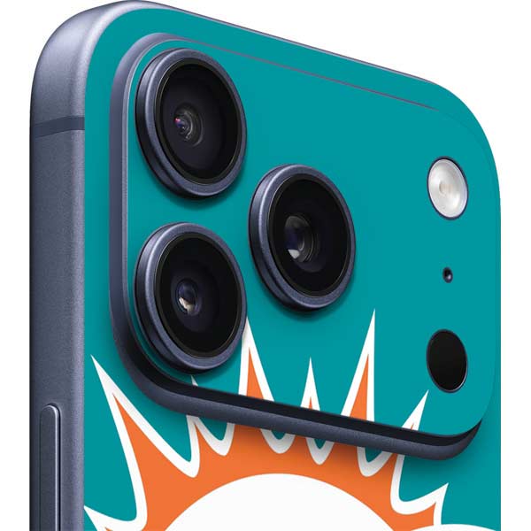 NFL Miami Dolphins Large Logo iPhone 17 Pro Skin