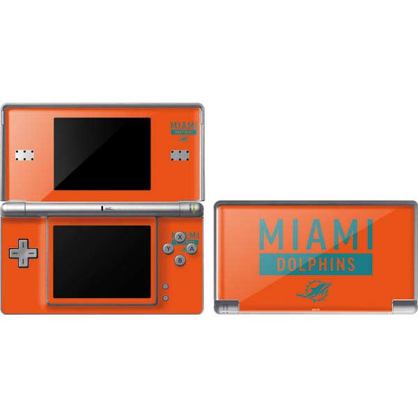 NFL Miami Dolphins Orange Performance Series Nintendo Skins