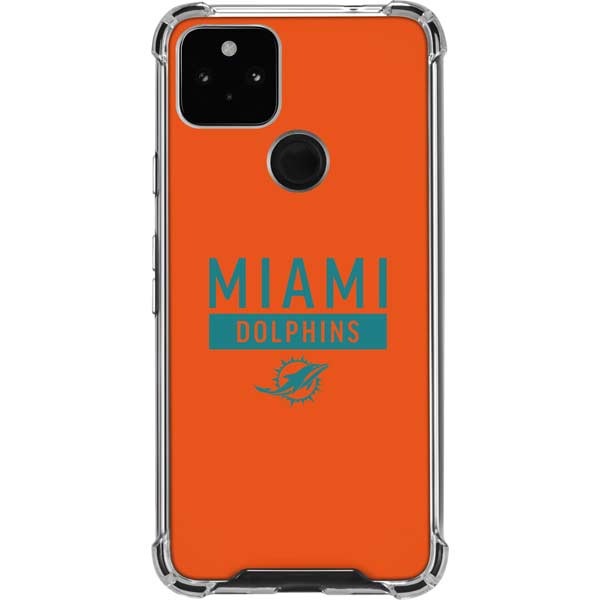 NFL Miami Dolphins Orange Performance Series Pixel Cases