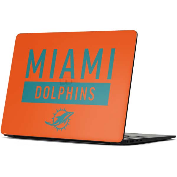 NFL Miami Dolphins Orange Performance Series Surface Laptop 7 15in Skin