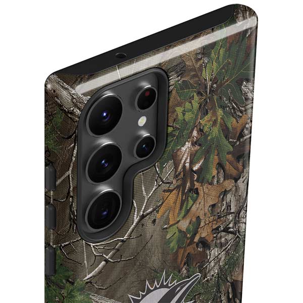 NFL Miami Dolphins Realtree Xtra Green Camo Galaxy S23 Ultra Pro Case