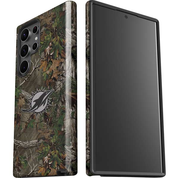 NFL Miami Dolphins Realtree Xtra Green Camo Galaxy S23 Ultra Pro Case