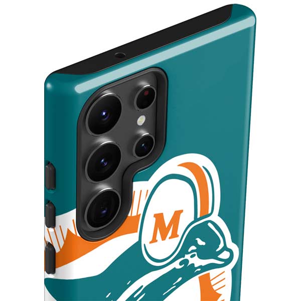 NFL Miami Dolphins Retro Logo Galaxy S23 Ultra Pro Case