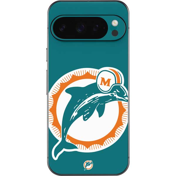 NFL Miami Dolphins Retro Logo Google Pixel 10 Pro XL Skin
