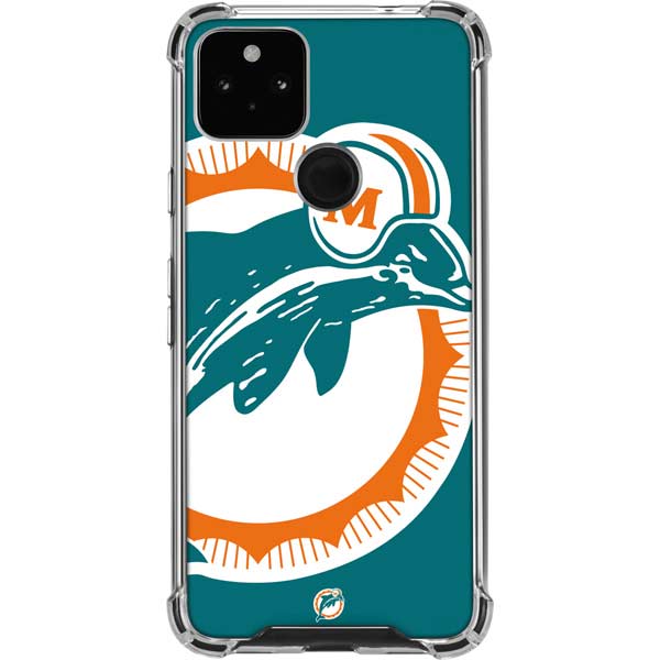 NFL Miami Dolphins Retro Logo Pixel Cases