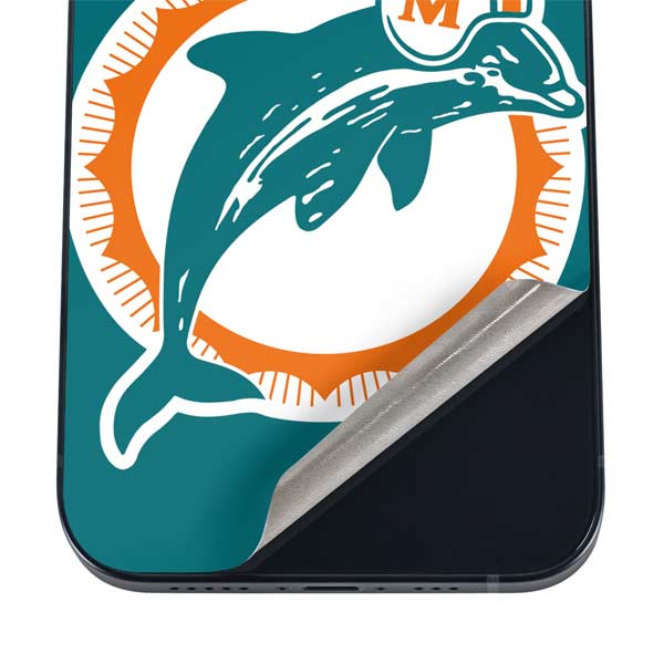 NFL Miami Dolphins Retro Logo iPhone 17 Pro Skin
