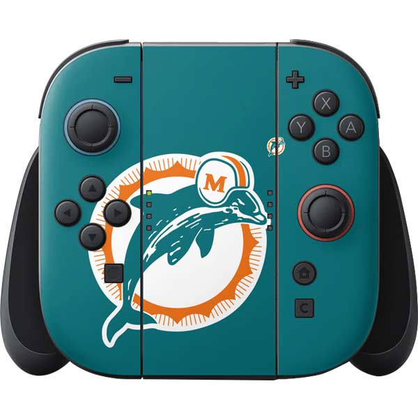 NFL Miami Dolphins Retro Logo Nintendo Skins