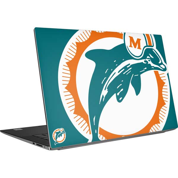 NFL Miami Dolphins Retro Logo Dell XPS Skin