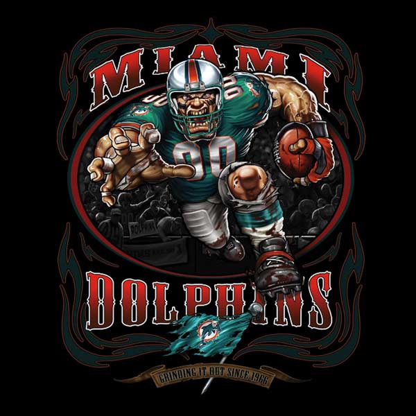 Liquid Blue NFL Miami Dolphins Running Back iPhone XS Pro Case