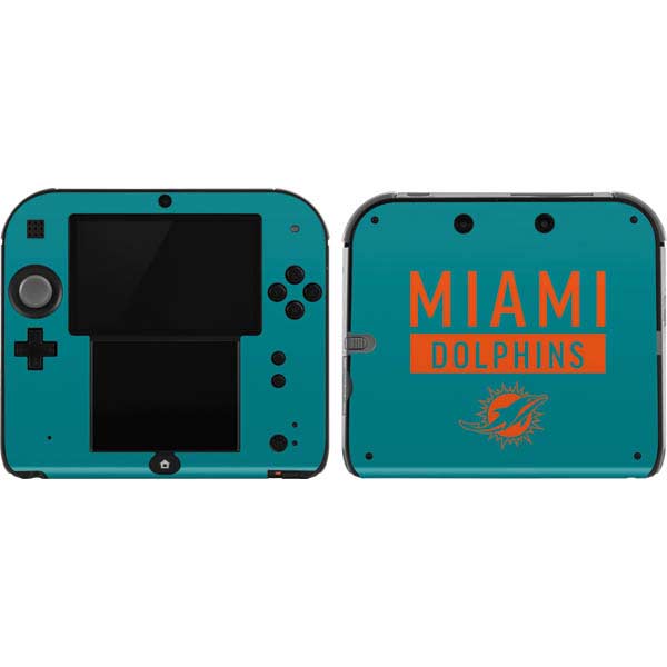 NFL Miami Dolphins Teal Performance Series Nintendo Skins