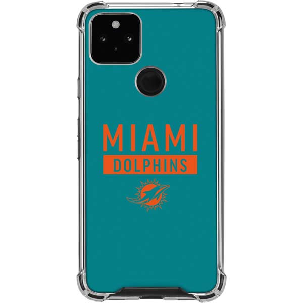 NFL Miami Dolphins Teal Performance Series Pixel Cases