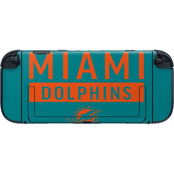 NFL Miami Dolphins Teal Performance Series Nintendo Switch 2 (2025) with Joy-Con Skin