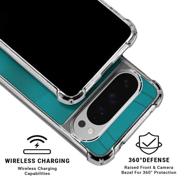 NFL Miami Dolphins Team Jersey Google Pixel 10 Pro XL Clear Case