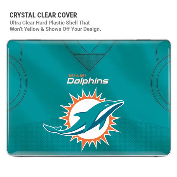 NFL Miami Dolphins Team Jersey MacBook Pro 14in (2021-24) Case plus Skin