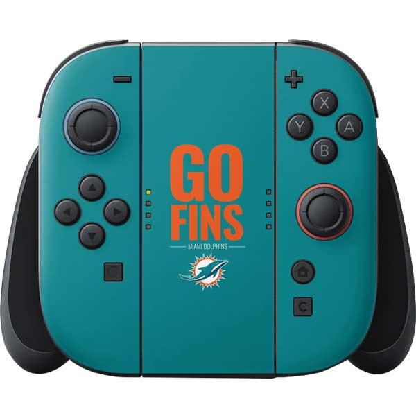 NFL Miami Dolphins Team Motto Nintendo Skins