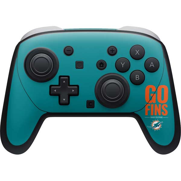 NFL Miami Dolphins Team Motto Nintendo Skins
