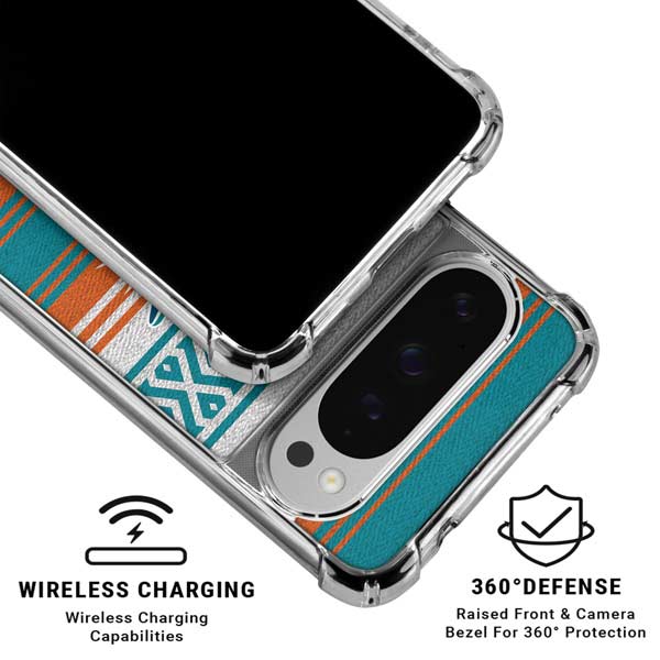 NFL Miami Dolphins Trailblazer Google Pixel 10 Pro Clear Case