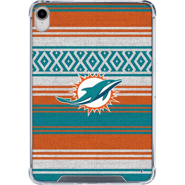 NFL Miami Dolphins Trailblazer iPad 11th Gen (2025) Clear Case