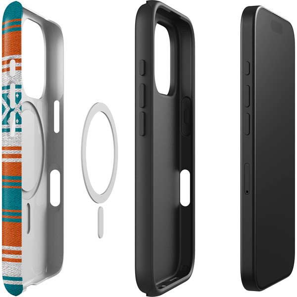 NFL Miami Dolphins Trailblazer iPhone 16 Pro Magsafe Impact Case