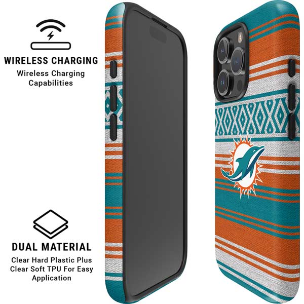 NFL Miami Dolphins Trailblazer iPhone 16 Pro Magsafe Impact Case