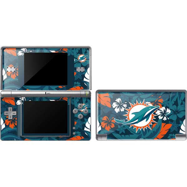 NFL Miami Dolphins Tropical Print Nintendo Skins