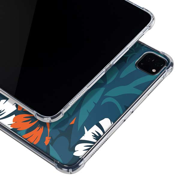 NFL Miami Dolphins Tropical Print iPad Cases