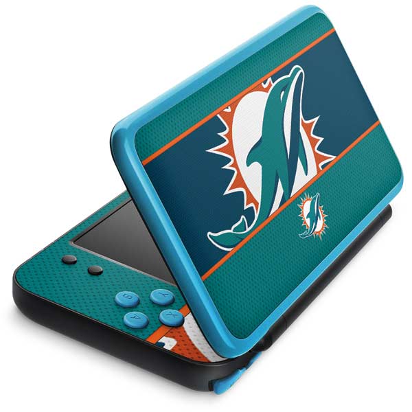 NFL Miami Dolphins Zone Block Nintendo Skins