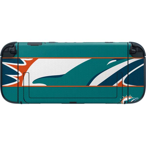 NFL Miami Dolphins Zone Block Nintendo Switch 2 (2025) with Joy-Con Skin