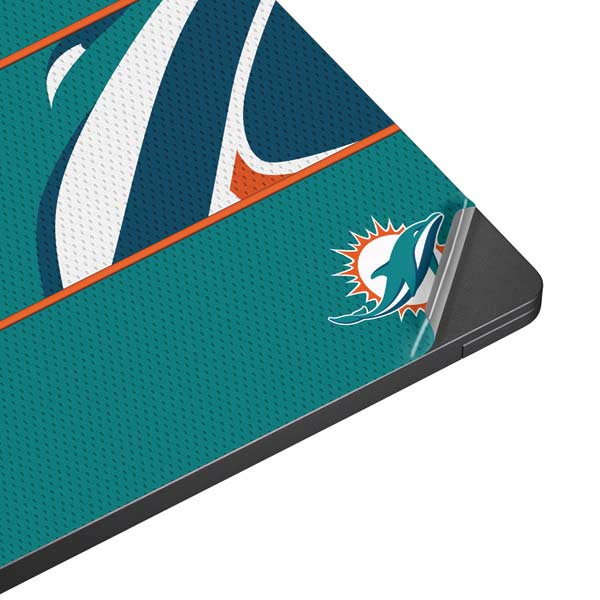 NFL Miami Dolphins Zone Block Surface Laptop 7 13.8in Skin