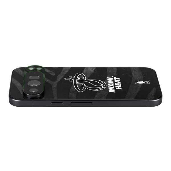 NBA Miami Heat Black Animal Print Google Pixel 10 Pro XL Skin