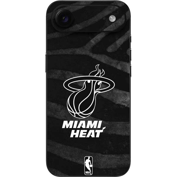 NBA Miami Heat Black Animal Print iPhone 17 Air Skin