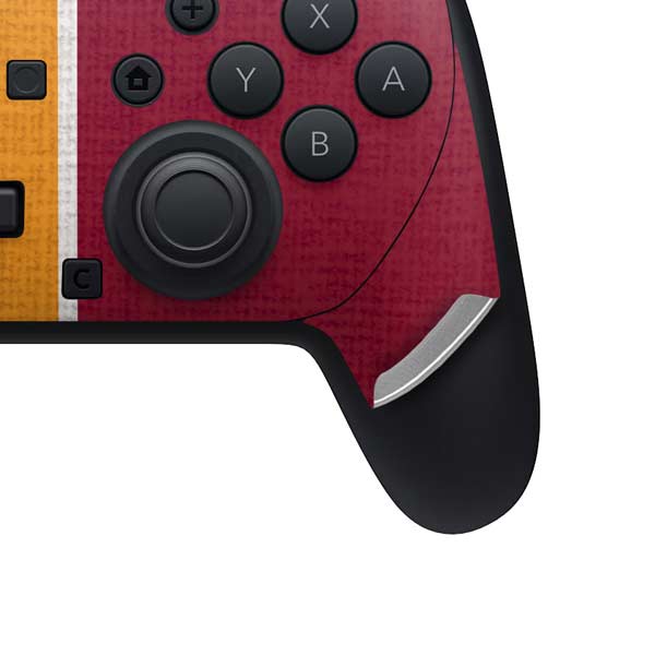 NBA Miami Heat Canvas Nintendo Switch 2 (2025) Pro Controller Skin