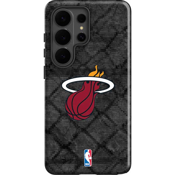 NBA Miami Heat Dark Rust Galaxy S26 Ultra Impact Case