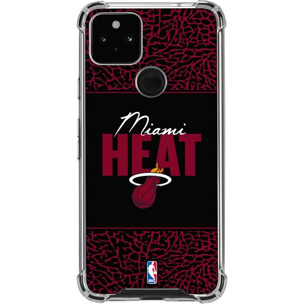 NBA Miami Heat Elephant Print Pixel Cases
