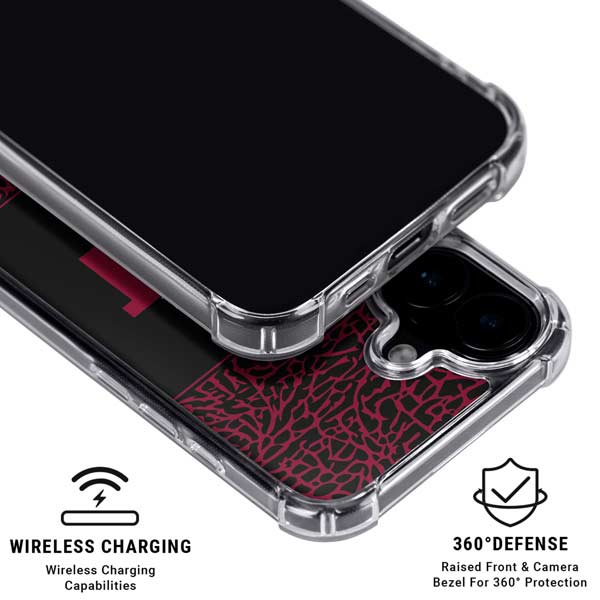 NBA Miami Heat Elephant Print iPhone 17 MagSafe Case