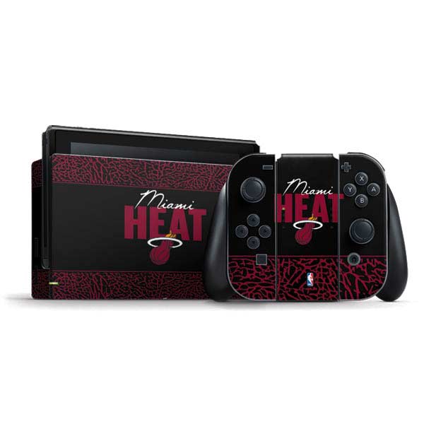 NBA Miami Heat Elephant Print Nintendo Skins