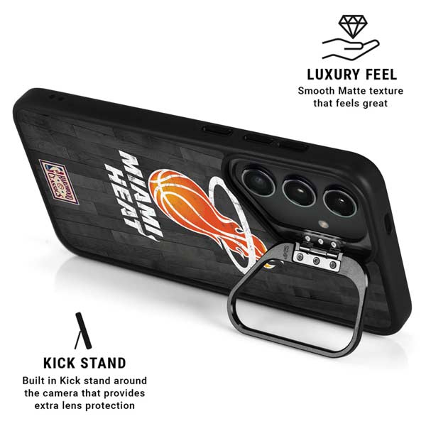 NBA Miami Heat Hardwood Classics Galaxy S26 Kickstand Case