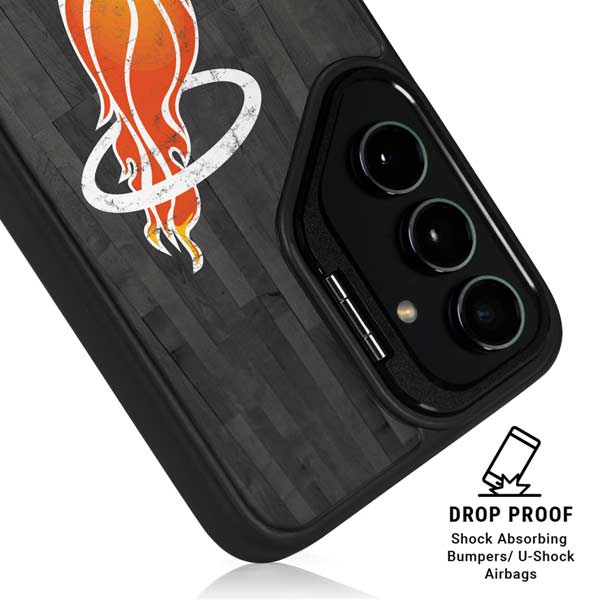 NBA Miami Heat Hardwood Classics Galaxy S26 Kickstand Case