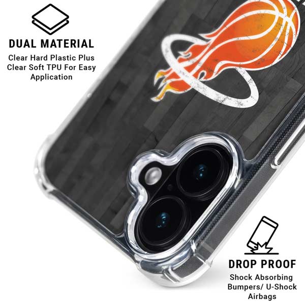 NBA Miami Heat Hardwood Classics iPhone 17 MagSafe Case
