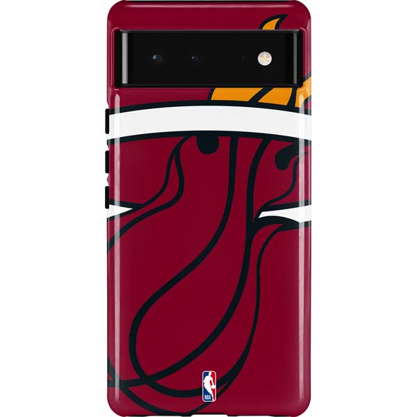 NBA Miami Heat Large Logo Pixel Cases
