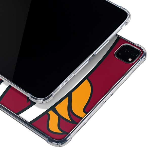 NBA Miami Heat Large Logo iPad Pro 11in (2024) Clear Case