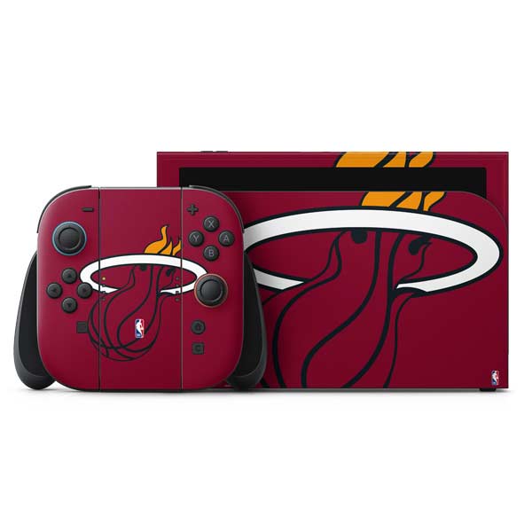NBA Miami Heat Large Logo Nintendo Skins
