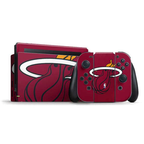 NBA Miami Heat Large Logo Nintendo Skins