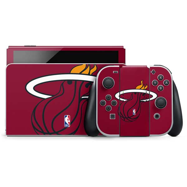NBA Miami Heat Large Logo Nintendo Skins