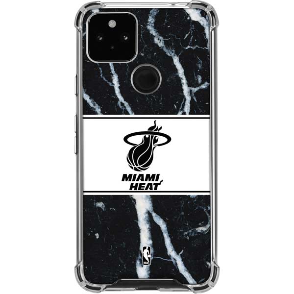 NBA Miami Heat Marble Pixel Cases
