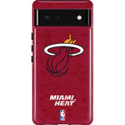 NBA Miami Heat Red Primary Logo Pixel Cases