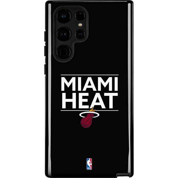 NBA Miami Heat Standard - Black Galaxy Cases