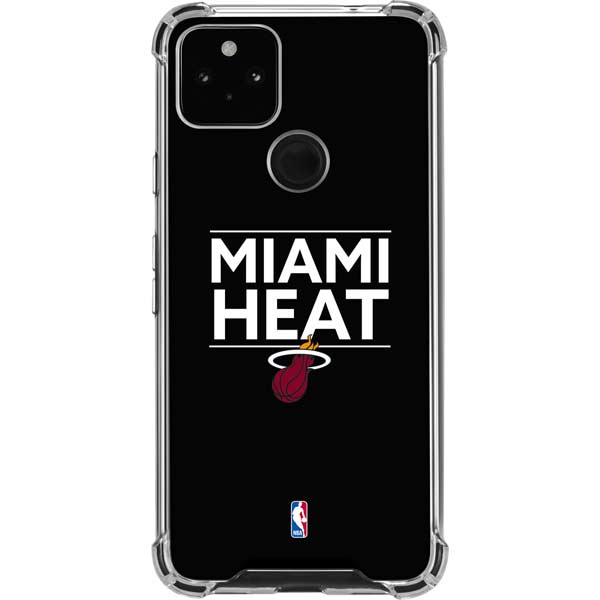 NBA Miami Heat Standard - Black Pixel Cases