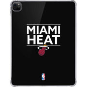 NBA Miami Heat Standard - Black iPad Pro 11in (2024) Clear Case