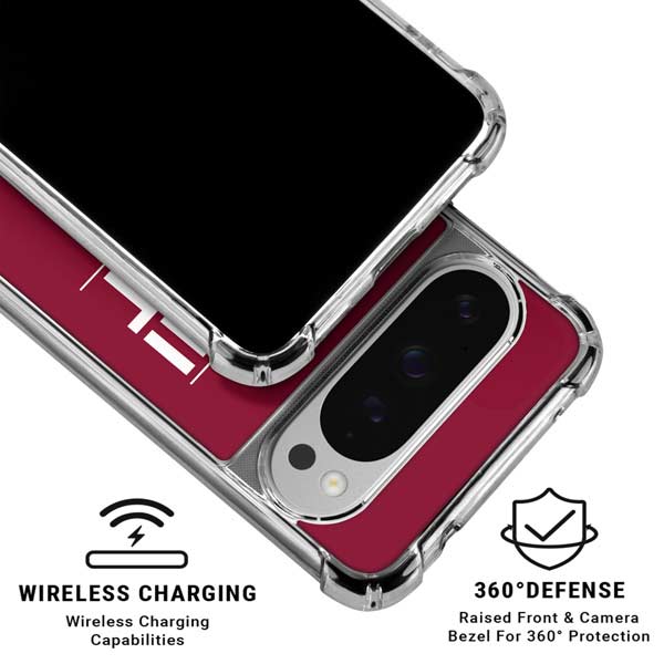 NBA Miami Heat Standard - Red Google Pixel 10 Pro XL Clear Case